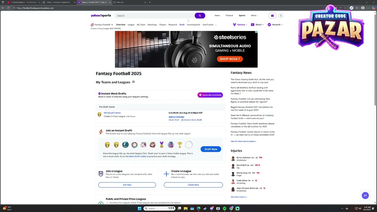 How to Change League Name Yahoo Fantasy Football Yahoo Sports Quick Guide