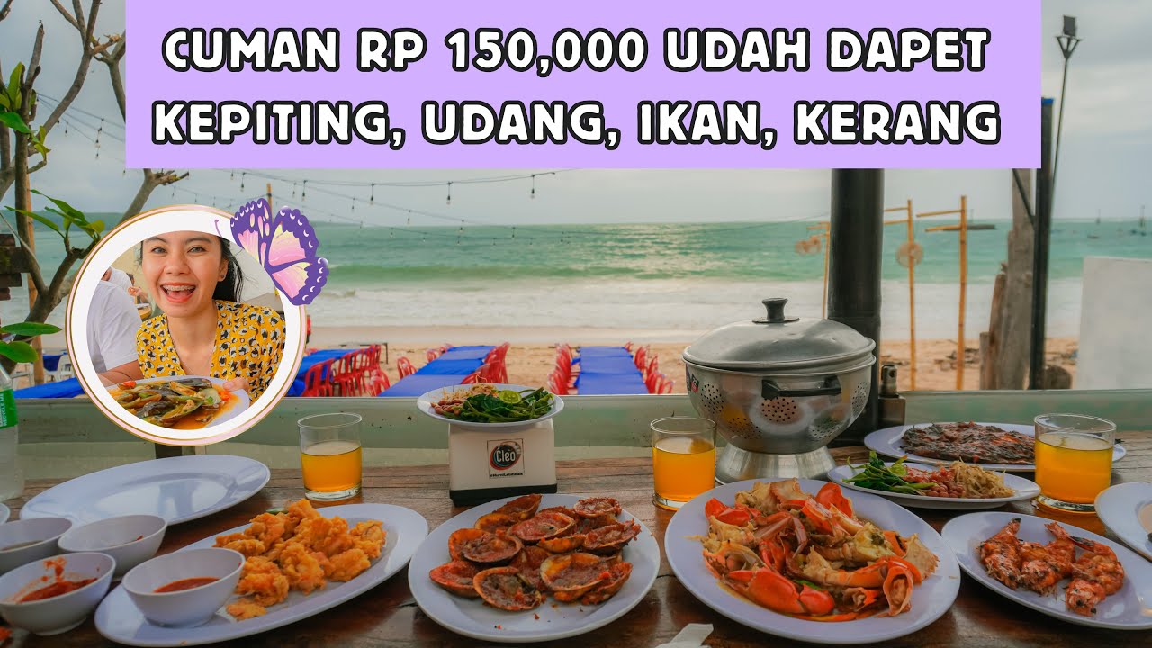 TIPS & TRIK MAKAN SEAFOOD MURAH DI PANTAI KEDONGANAN - JIMBARAN BALI | SUNSETNYA BAGUS BANGET