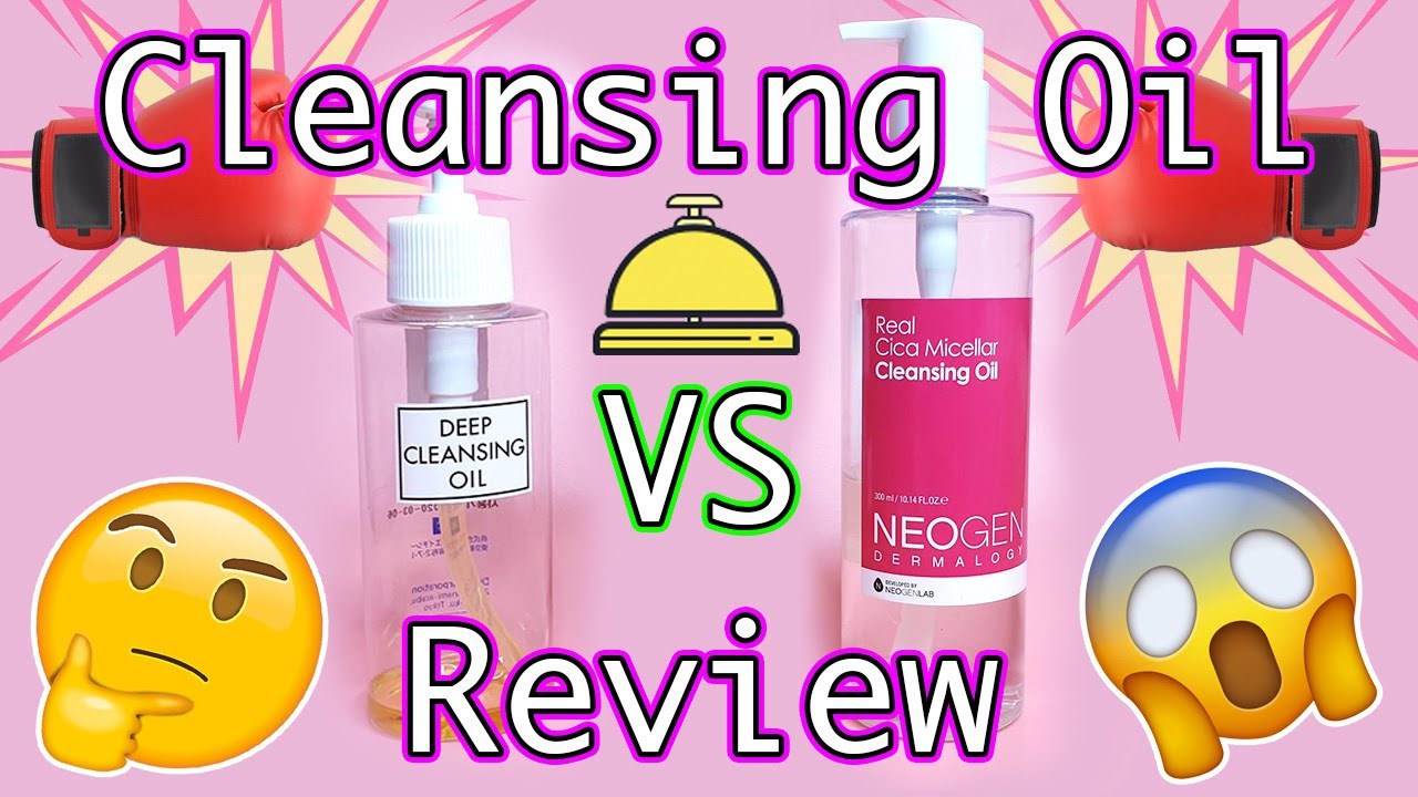 #DHC Cleansing Oil VS #Neogen Micellar #Cleansing Oil - #Review