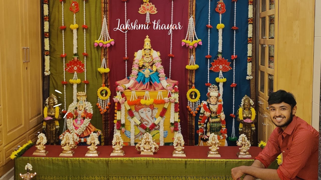aadi velli special lakshmi alangaram |Thayar varalakshmi decoration