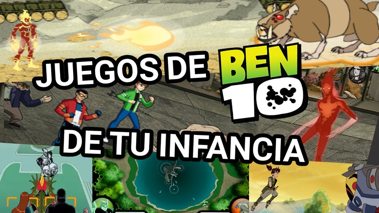 JUEGOS DE BEN 10 DE TU INFANCIA- SHAMASH