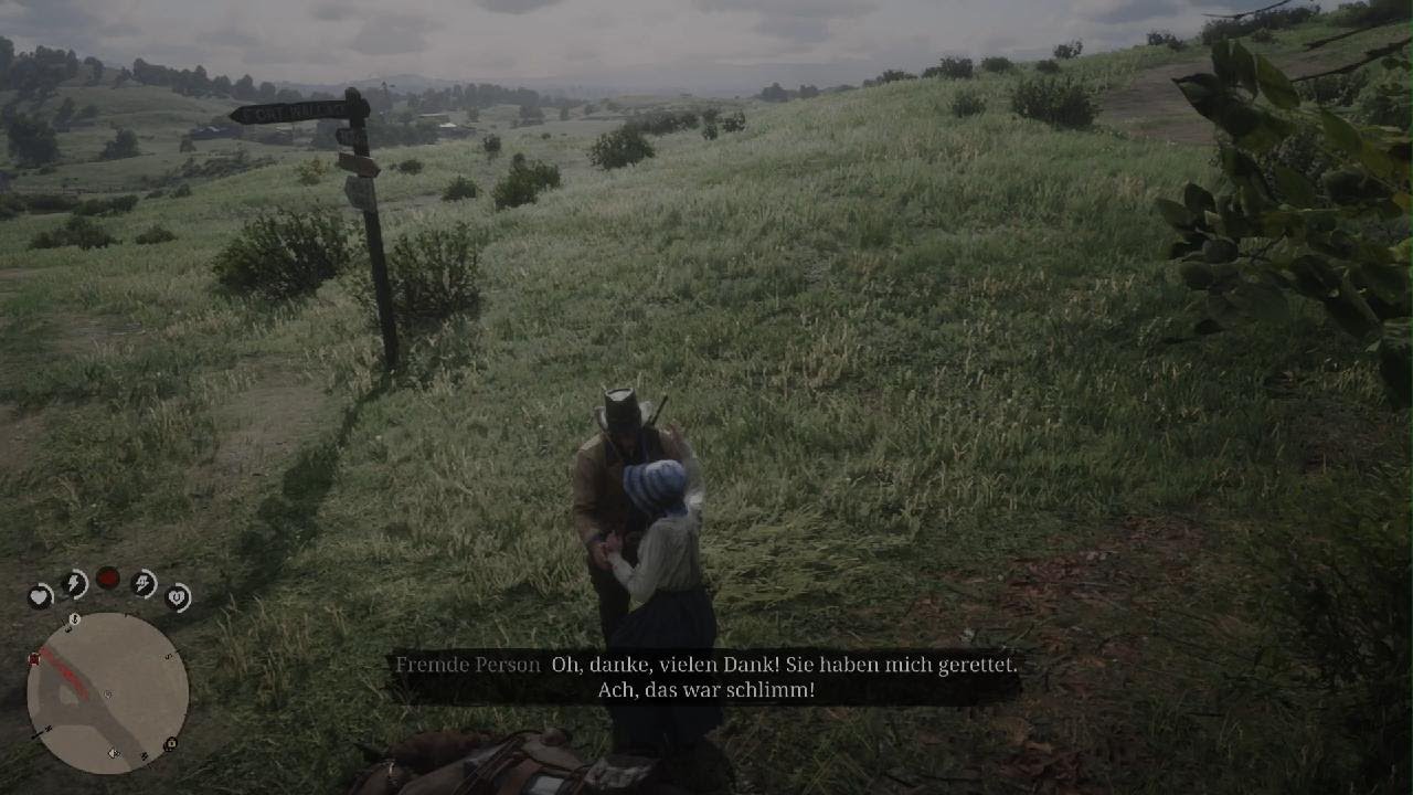Red Dead Redemption 2 Fremde Person