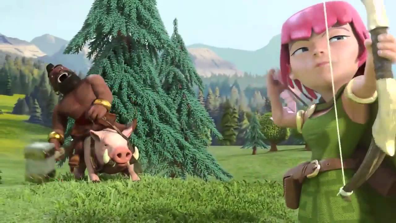 Clash of clans - Commercial on T.V.