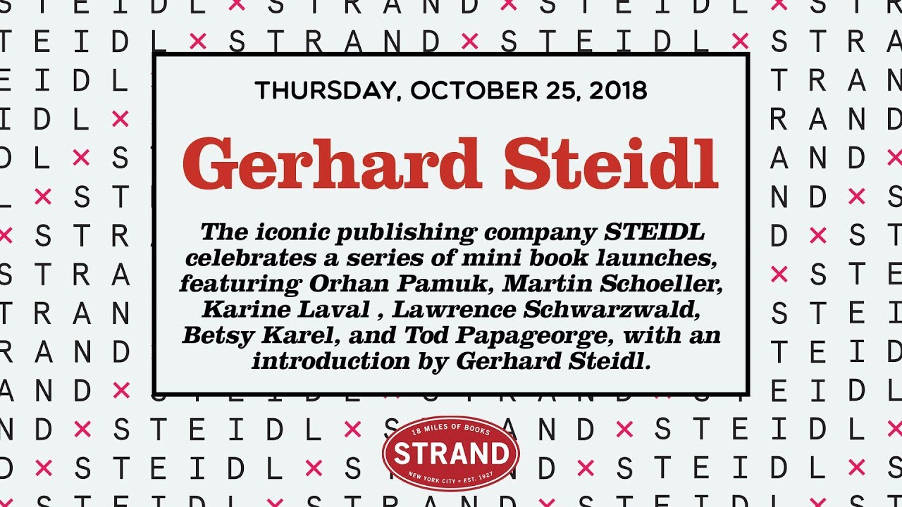Gerhard Steidl & Orhan Pamuk