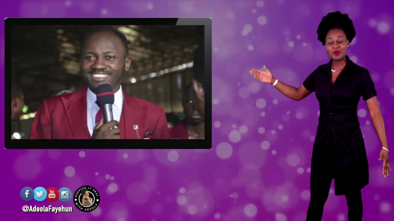 Апостол Сулейман объясняет несостоявшееся пророчество о выборах в Экити; губернатор Файосе плачет...