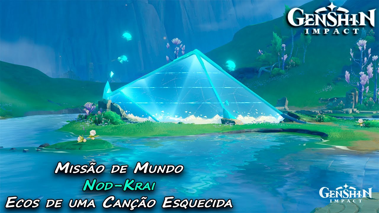 Missão de Mundo - Nod Krai - Fortaleza de Favonius - Ecos de uma Canção Esquecida #genshinimpact