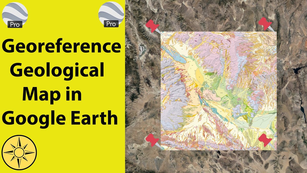 Georeferencing a Geological Map in Google Earth