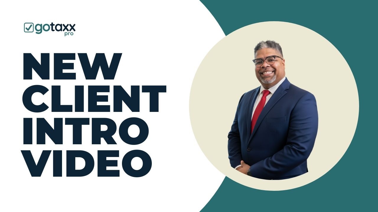 GoTaxx Pro Client Introduction