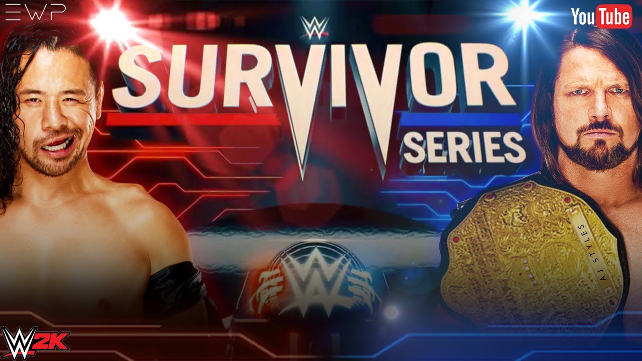 WWE 2K - AJ Styles vs Shinsuke Nakamura - Survivor Series (Custom Promo and Match)