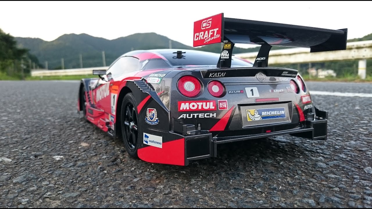 TAMIYA 1/10 MOTUL AUTECH GT-R 初走行(^^)v