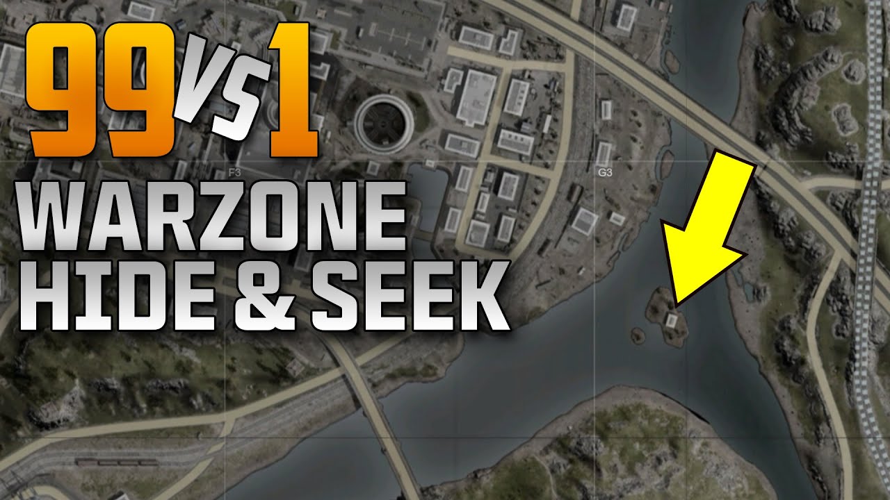 99 vs 1 Warzone Hide & Seek! Can they survive the entire lobby?!