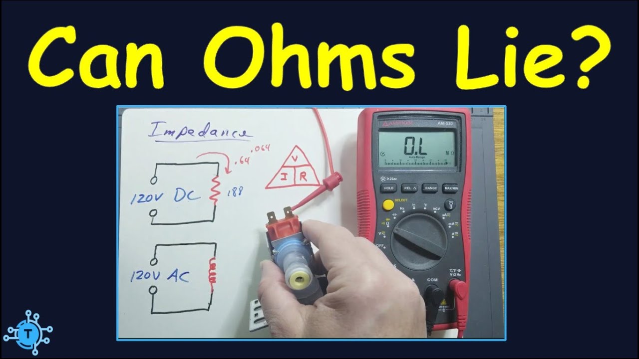 #46 - Can Ohm's Lie? - Live vs. Static Circuit Testing - Effects of Inductive Reactance