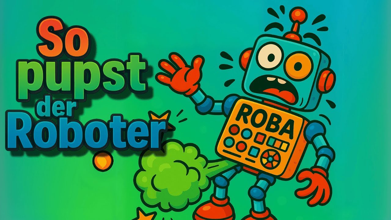 MiJoFi - So pupst der Roboter 💨🤖 | Lustiges Kinderlied zum Lachen & Mitmachen