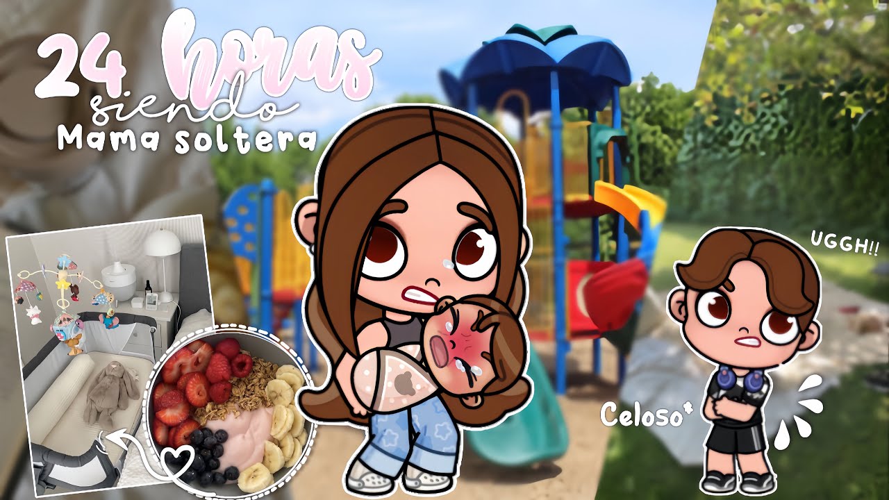 24 HORAS SIENDO MAMÁ SOLTERA de MILAN & EMMIE || Avatarworld Roleplay