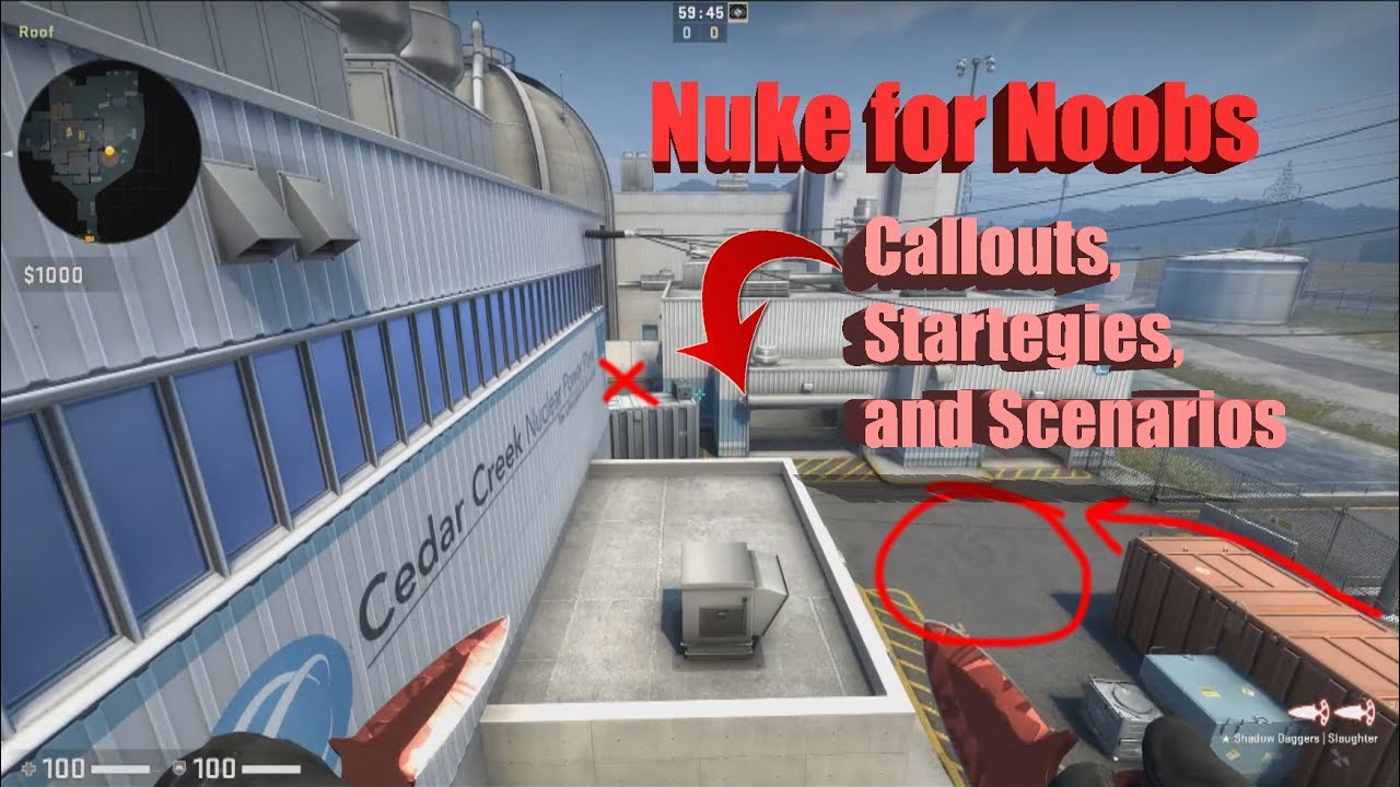 CS:GO Tutorial | 2019 Nuke for Noobs