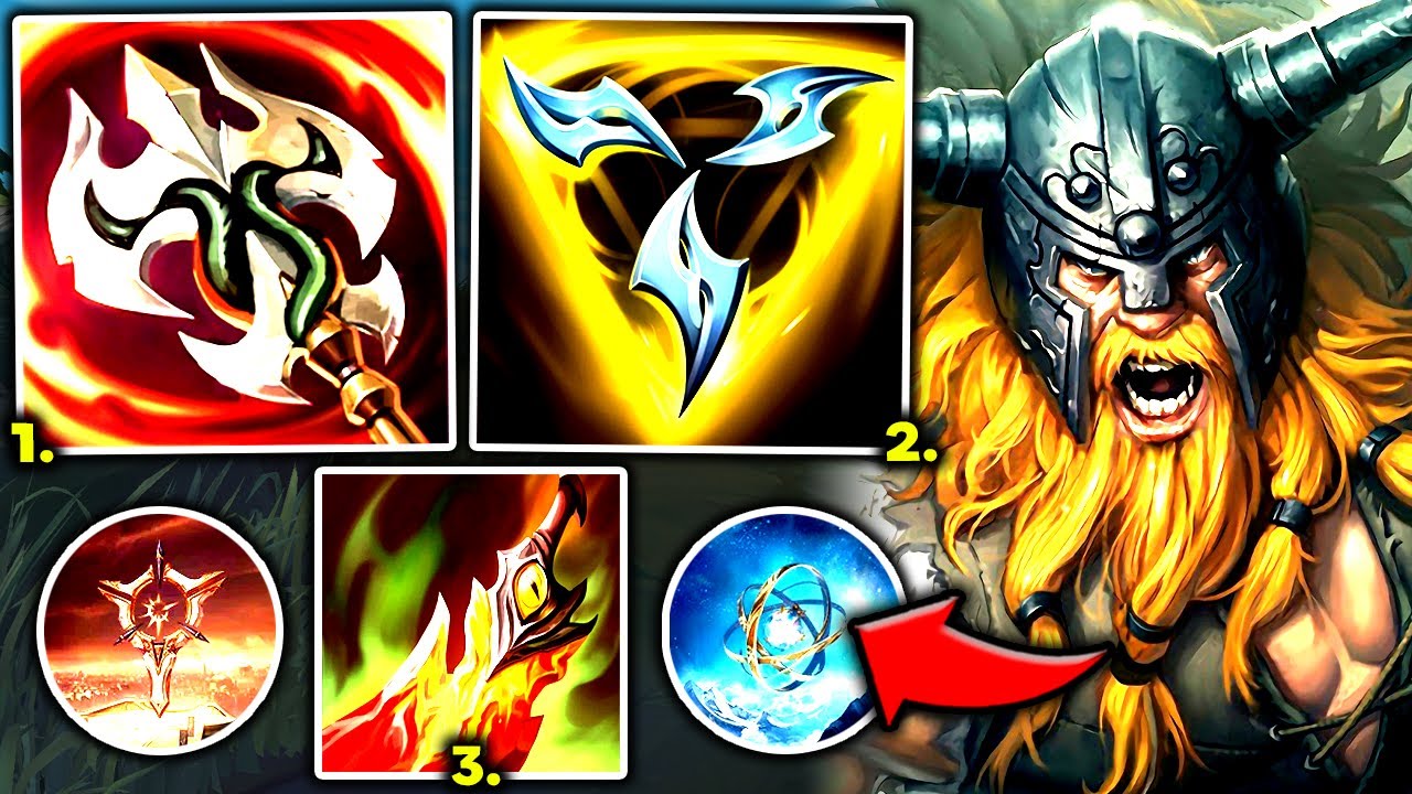 OLAF TOP 100% DELETES ALL BROKEN S+ TOPLANERS LIKE A BOSS! (STRONG) - S13 Olaf TOP Gameplay Guide