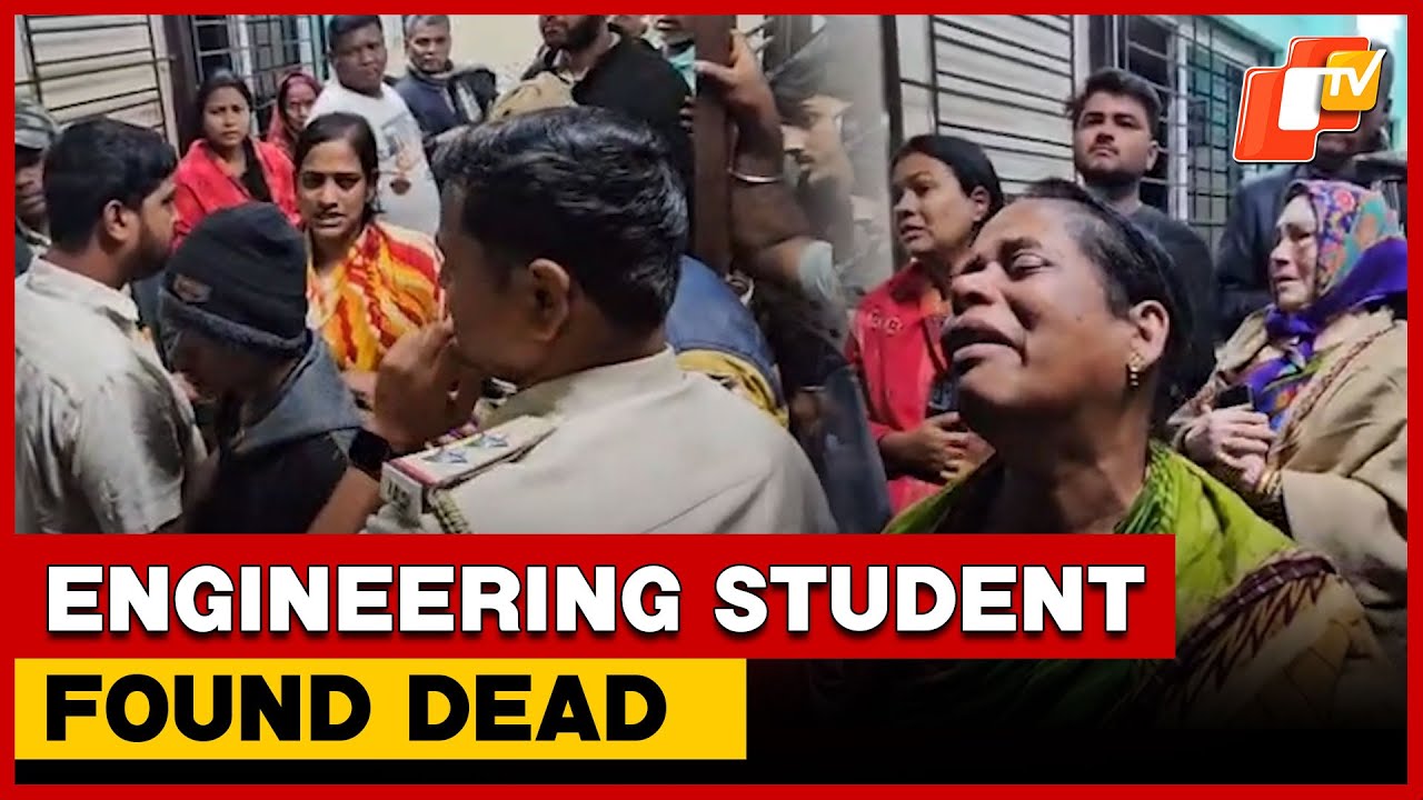 Odisha Engineering Student Found Dead In Hostel Bathroom, Family Alleges Murder | OTV