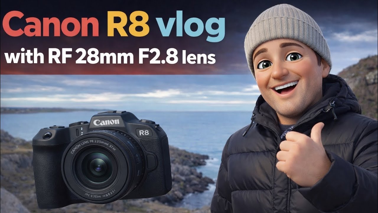 Canon R8 Vlog Test | RF 28mm f/2.8 + Gimbal