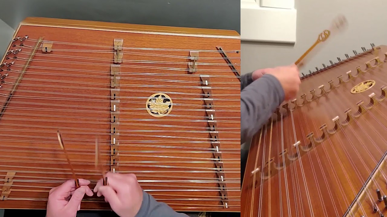 Toss the Feathers 2 on the Hammered Dulcimer by Bryce Morrison