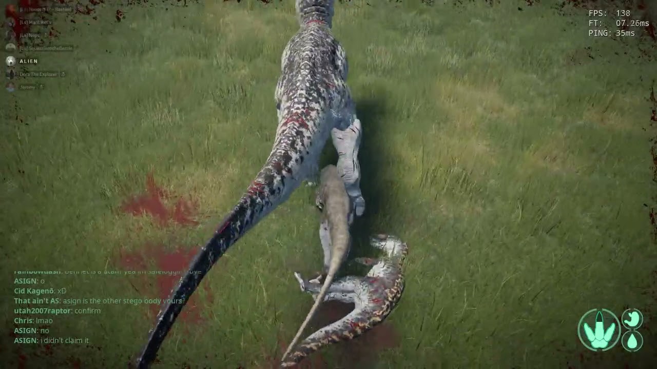 The Isle Legacy - Utah Gameplay Apex Destruction - Hunting Grounds Part 2