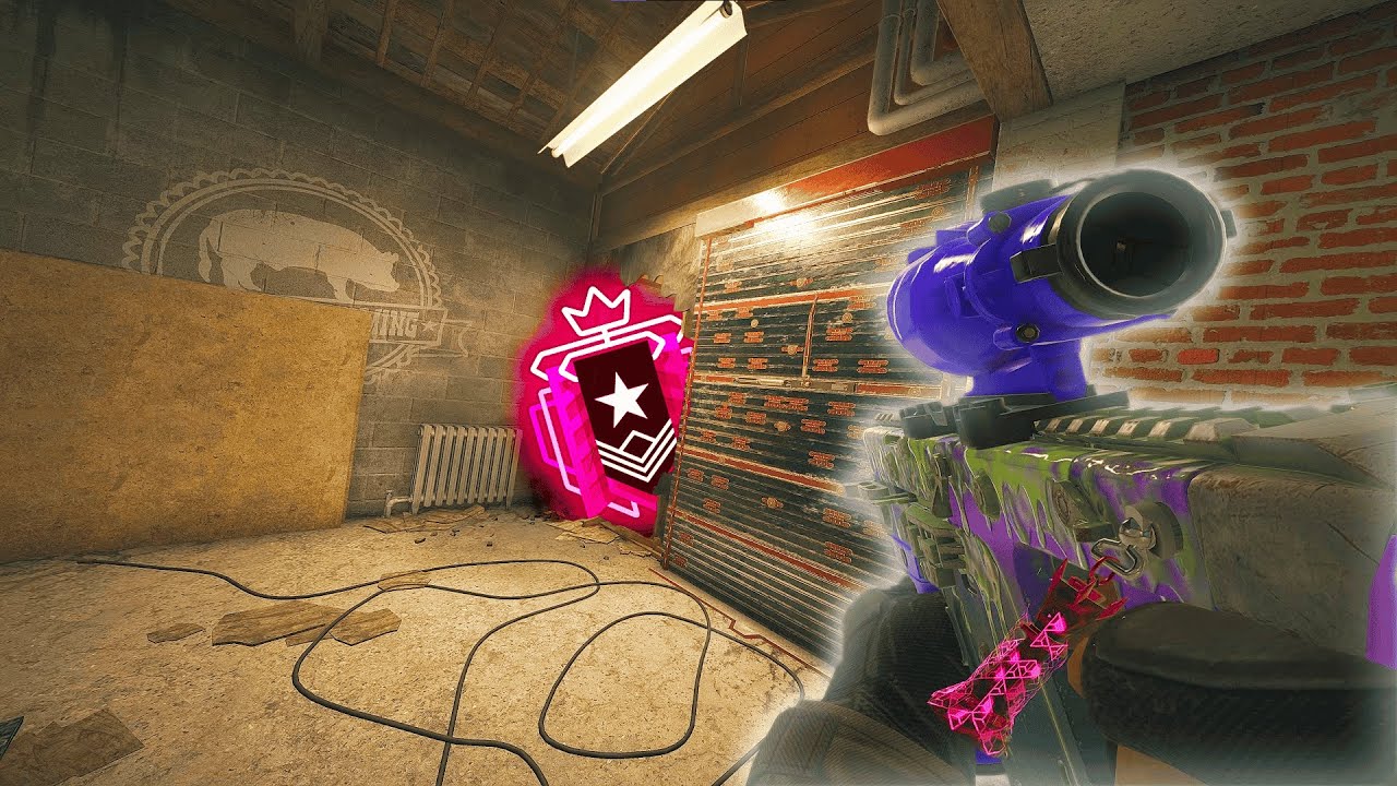 Vector acog is the best weapon in Rainbow Six Siege.