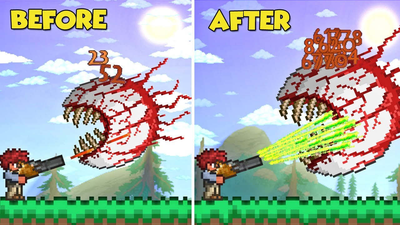 Terraria, But My Minishark Grows Stronger...