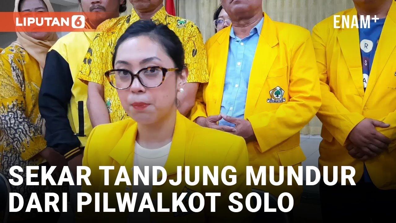 Menahan Tangis, Putri Akbar Tandjung Mundur dari Pilwalkot Solo 2024 | Liputan6