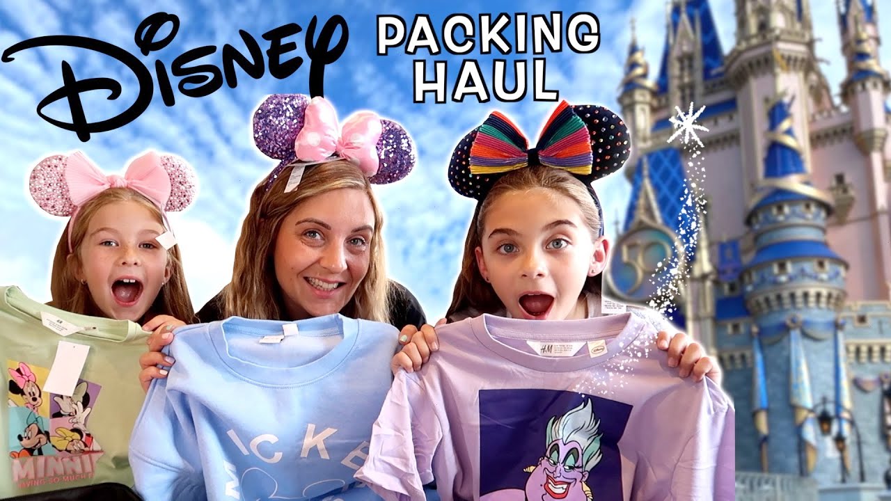 DISNEY HOLIDAY PACKING HAUL