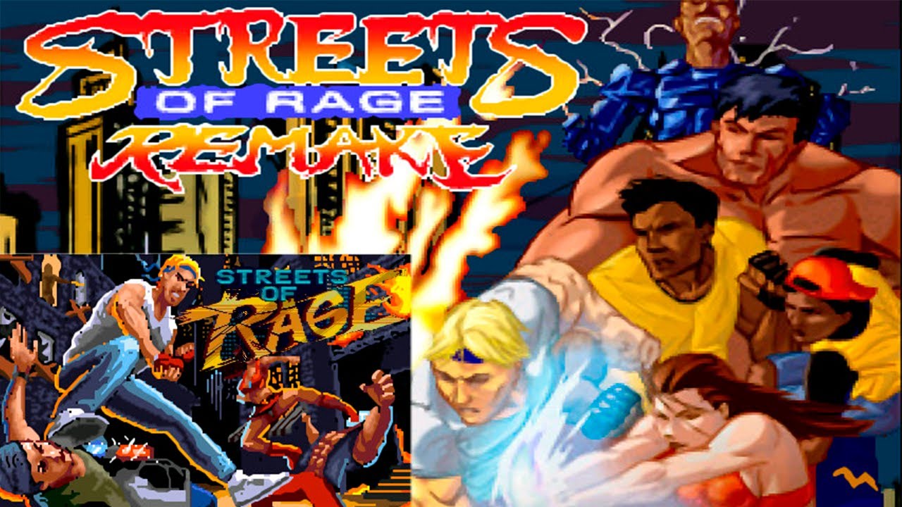 Streets of Rage Remake v5 (SoRR v5): part 1 (BK1).