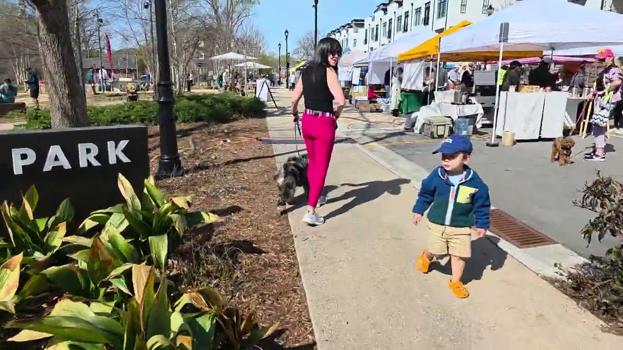Charly Rose at Farmers market