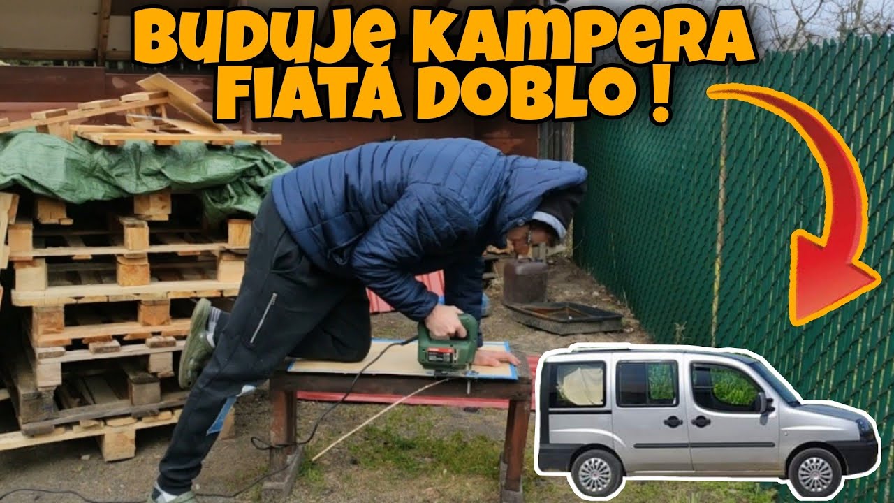 Budowa najmniejszego KAMPERA !!