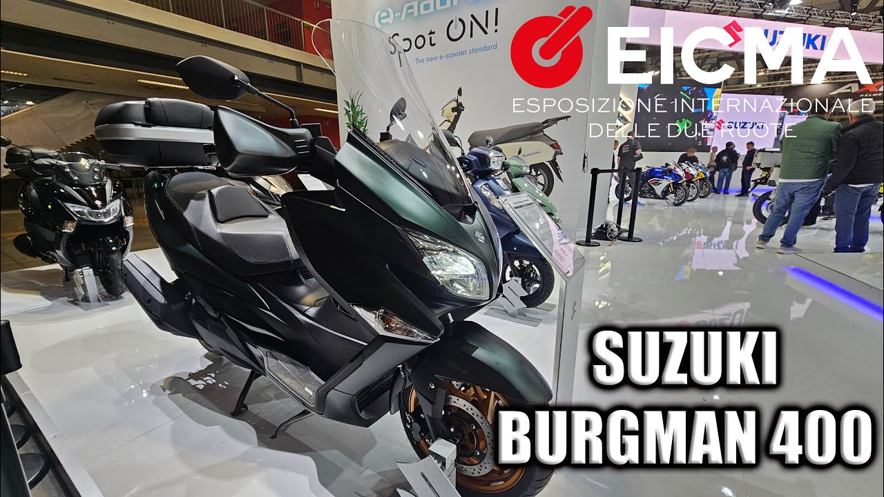 SUZUKI BURGMAN 400 - EICMA 2025
