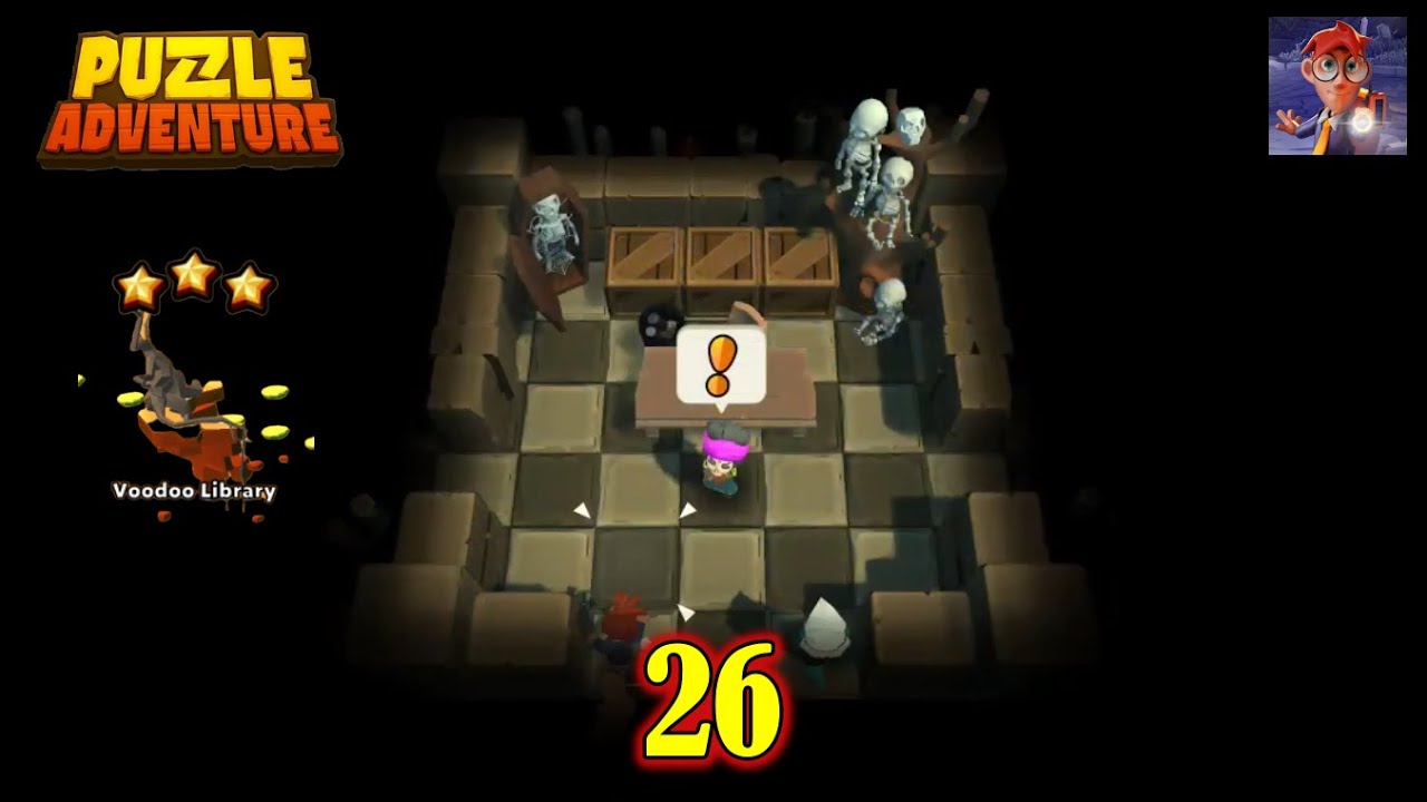 Puzzle Adventure : Part 26 Voodoo Library - Gameplay Walkthrough