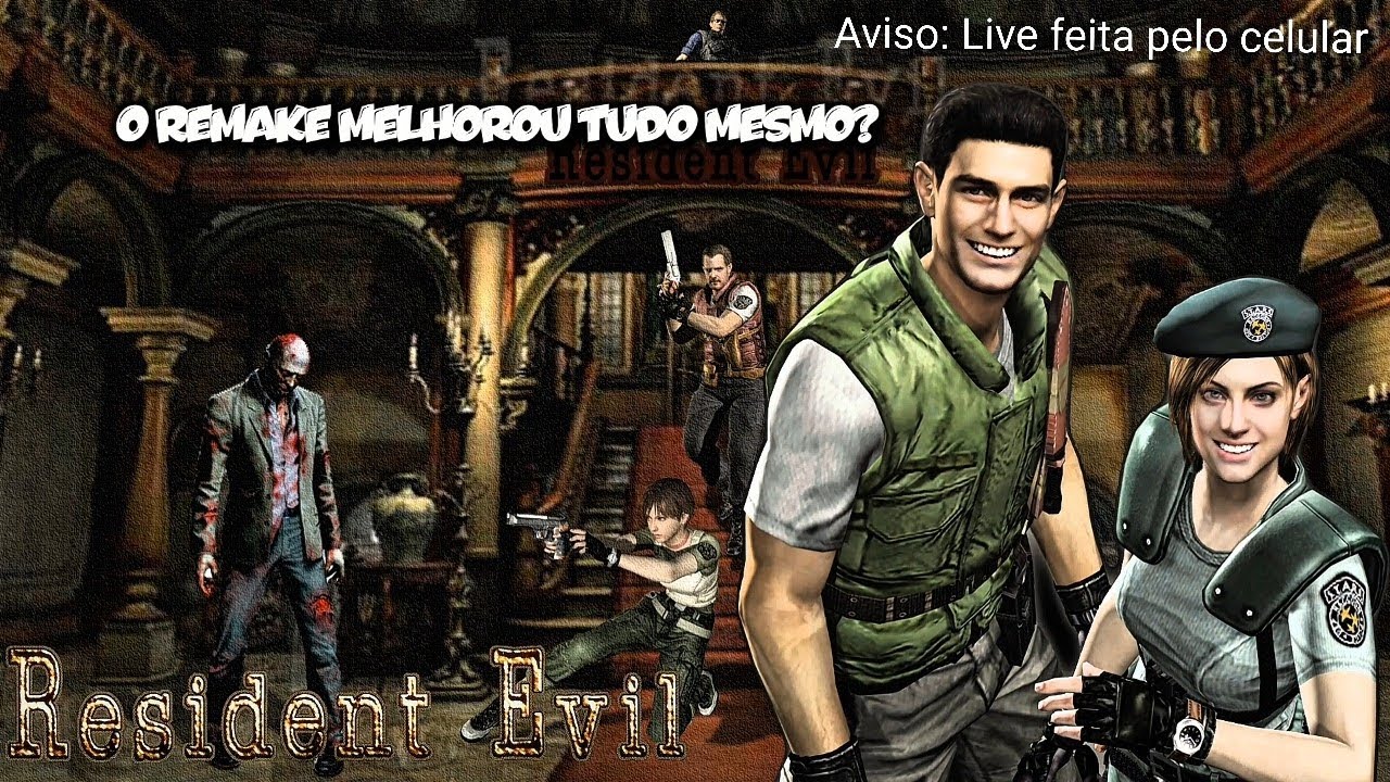 Jogando O Resident Evil... Remake?!?! BORA!