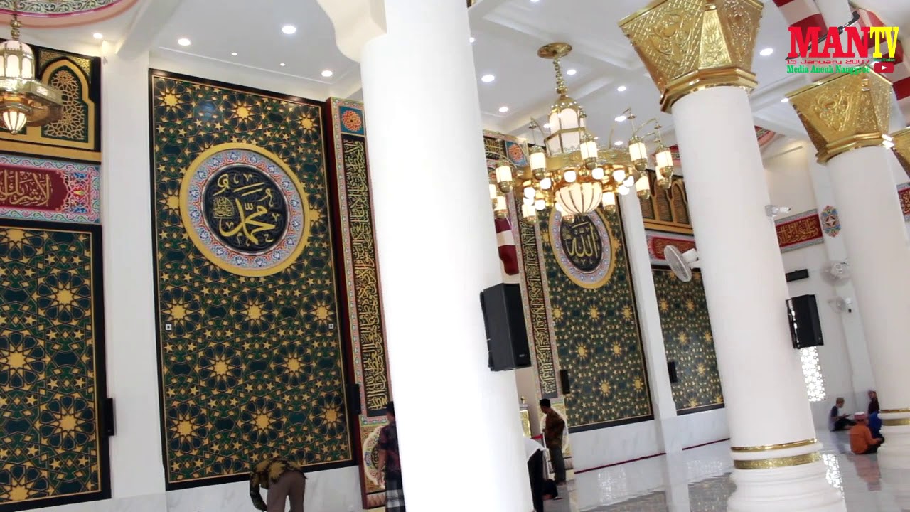 Megah Dan Indahnya Masjid Gaya Timur Tengah Di Aceh - Masjid Haji Keuchik Leumiek