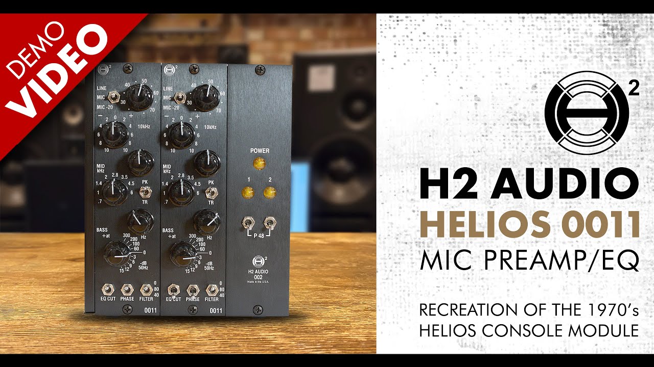 H2 Audio - Helios 0011 Pre-Amp/EQ - KMR Demo Room