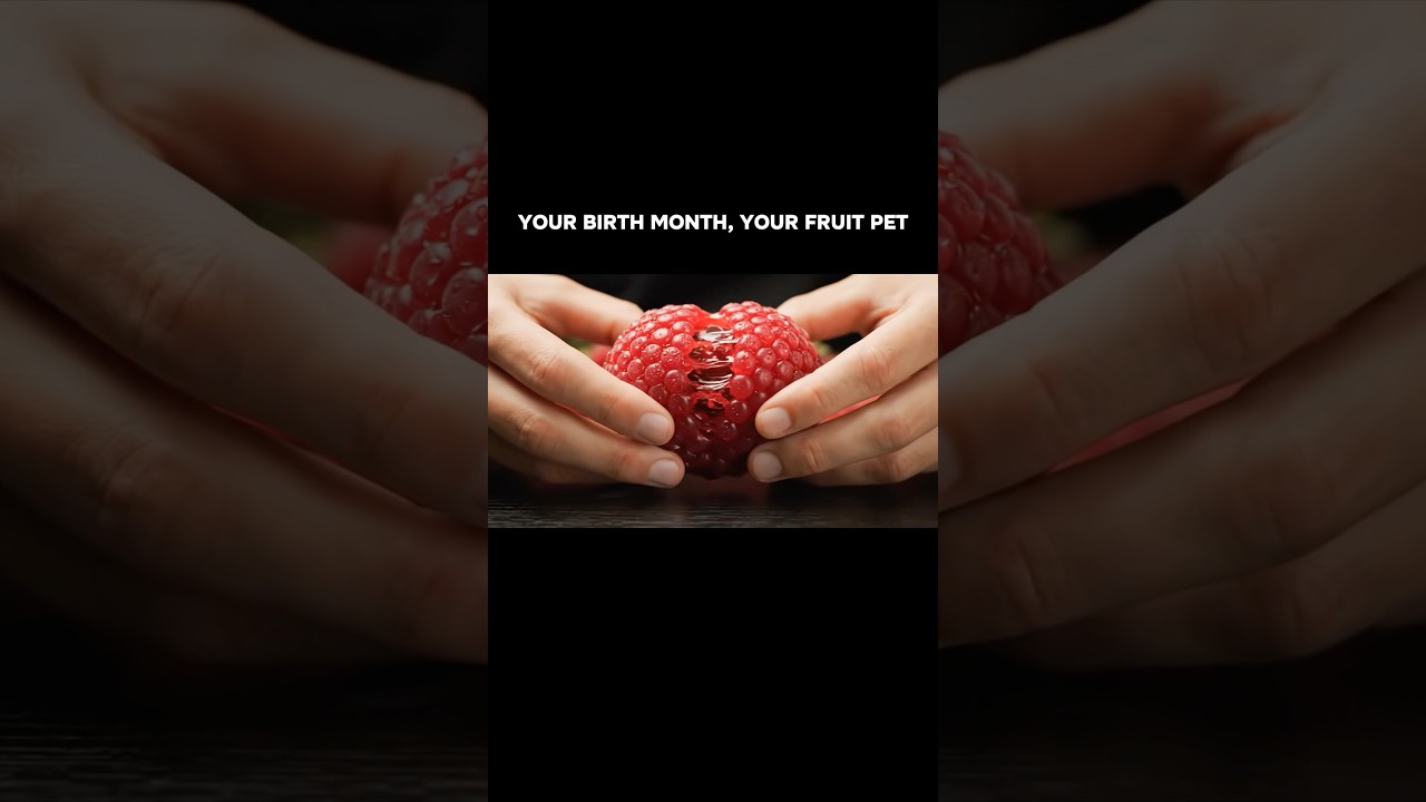 Your birth month = Your fruit pet #asmr #aiasmr #pets #fruit