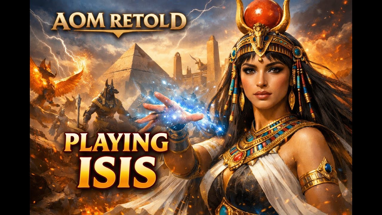 AOM (Age of Mythology) Retold 2v2 | Playing Isis