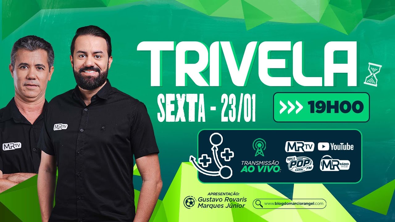 TRIVELA – MRTV/Blog do Márcio Rangel - 23/01/26