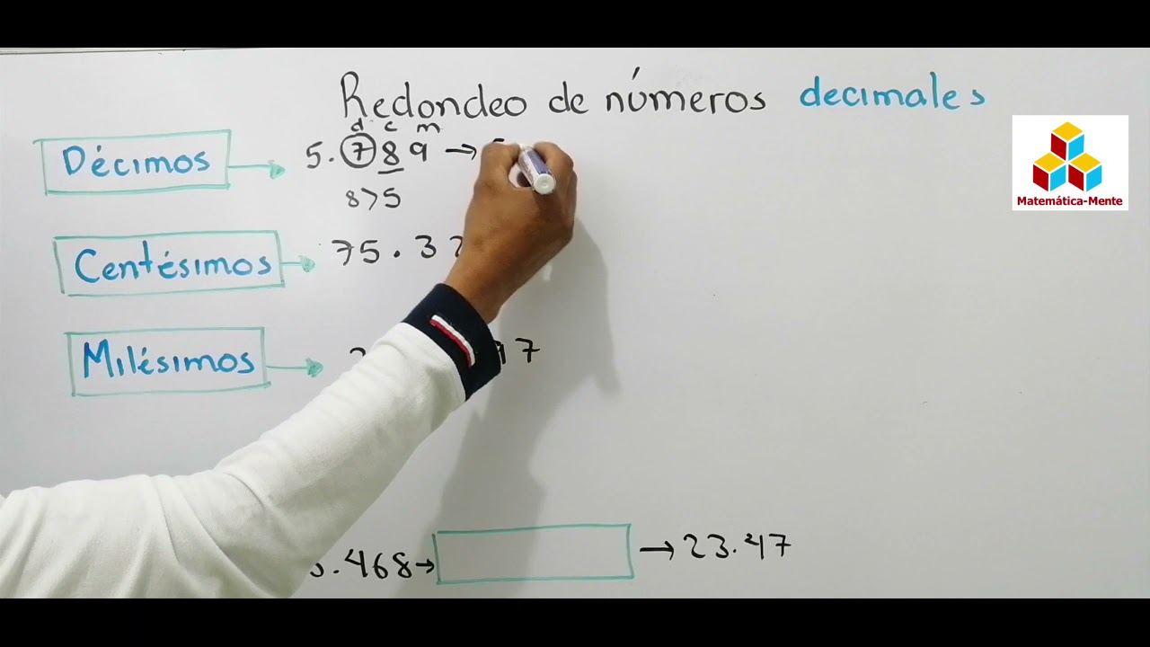 REDONDEO DE NUMEROS DECIMALES
