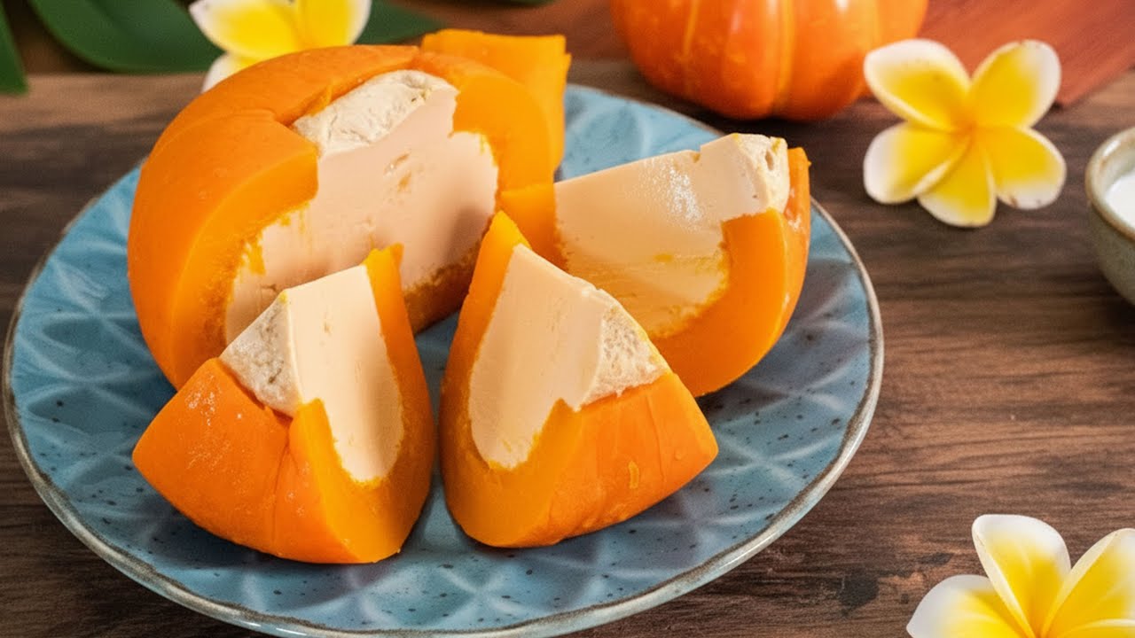 The SECRET to Perfect Thai Pumpkin Custard (Authentic Sangkaya Fakthong Recipe)