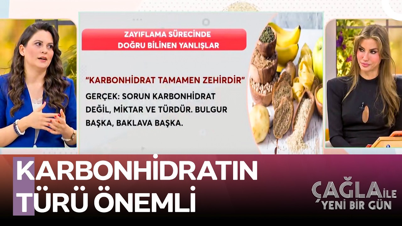 Karbonhidrat Bizim En Değerli Enerji Kaynağımızdır - Çağla ile Yeni Bir Gün 1588. Bölüm