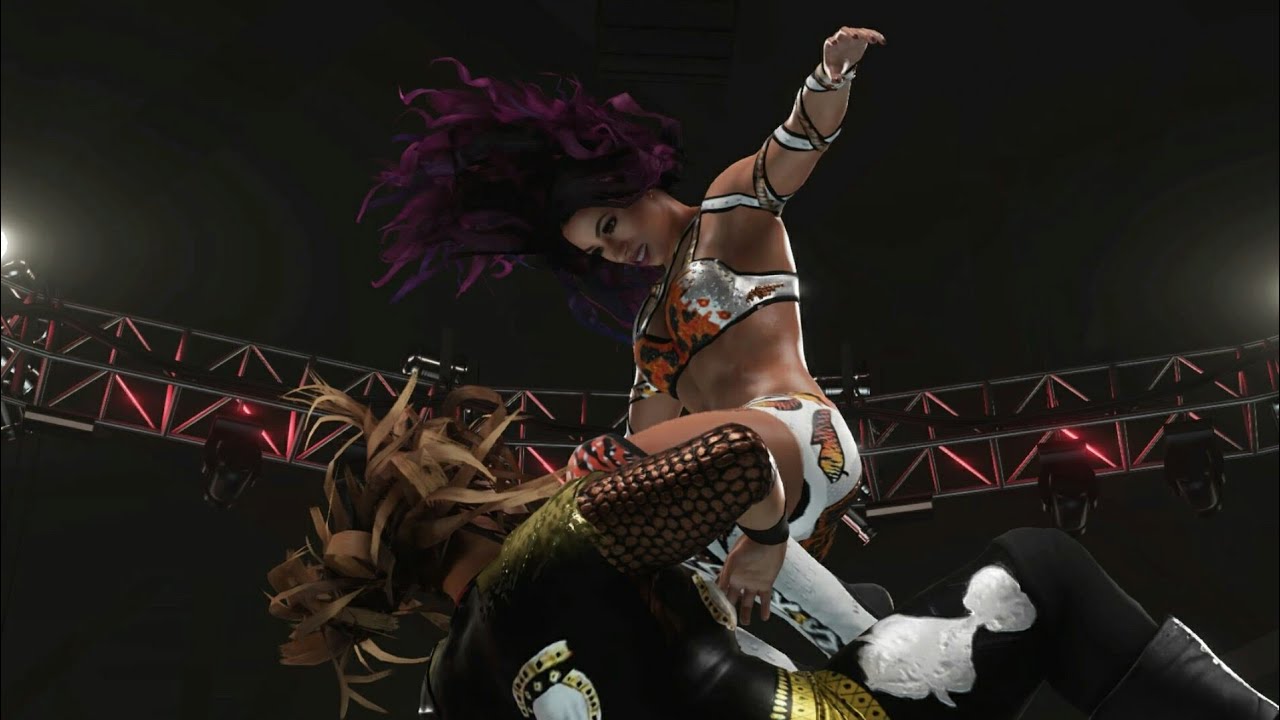 WWE 2K19 - BOSS N HUG CONNECTION VS NIA JAX & TAMINA | RAW