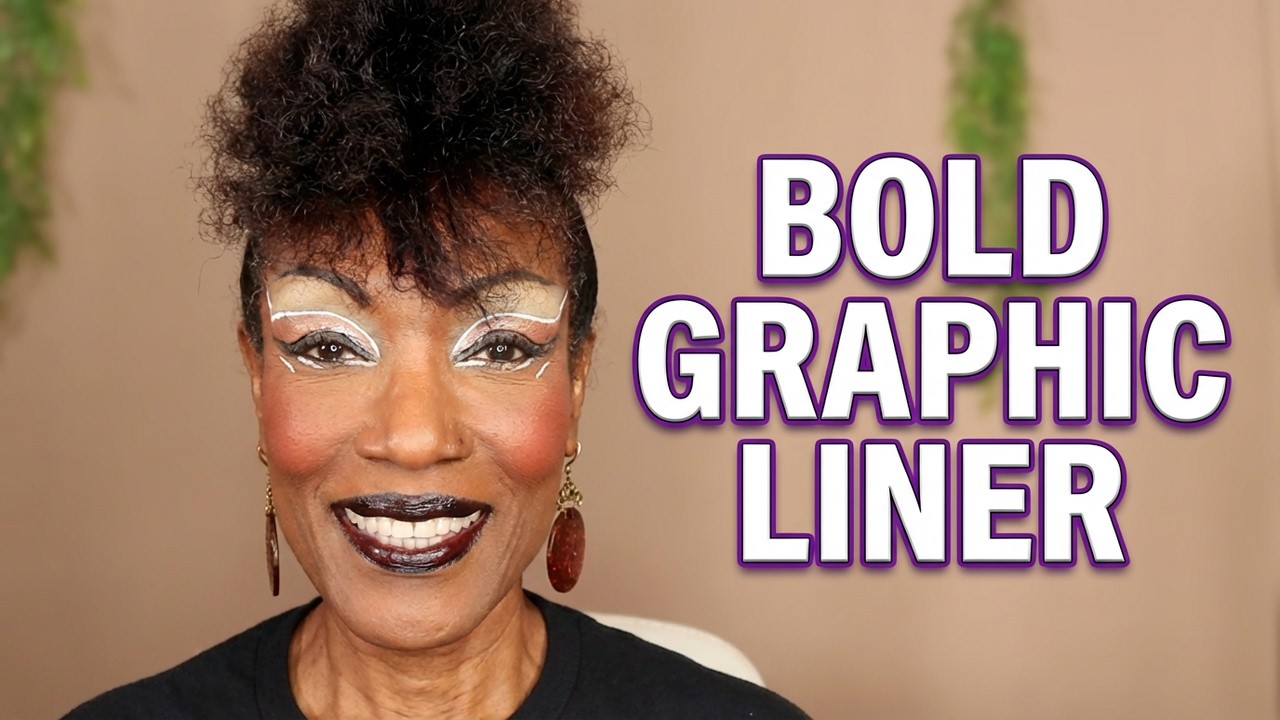 GRAPHIC LINER EYE MAKEUP | Stand Out Bold Look