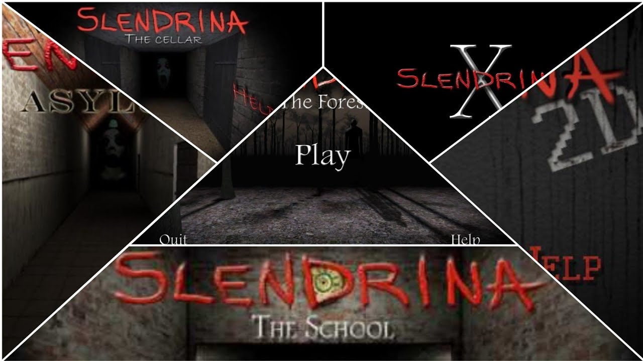 10 Slendrina Games Played In One Video