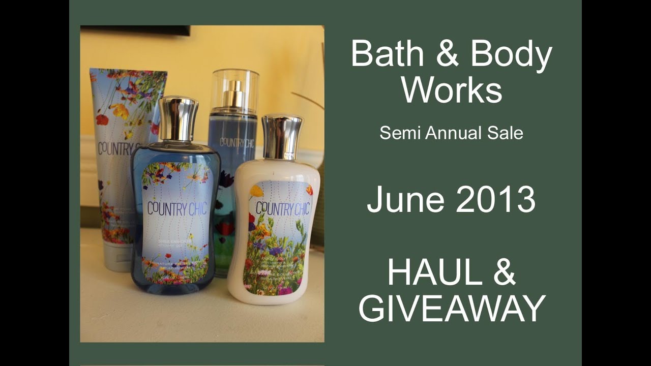 Bath & Body Works SAS haul + GIVEAWAY!