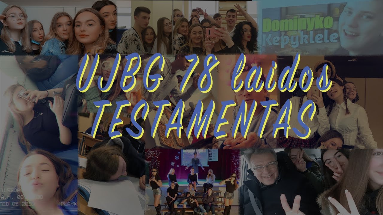 UJBG 78 Laidos Testamentas
