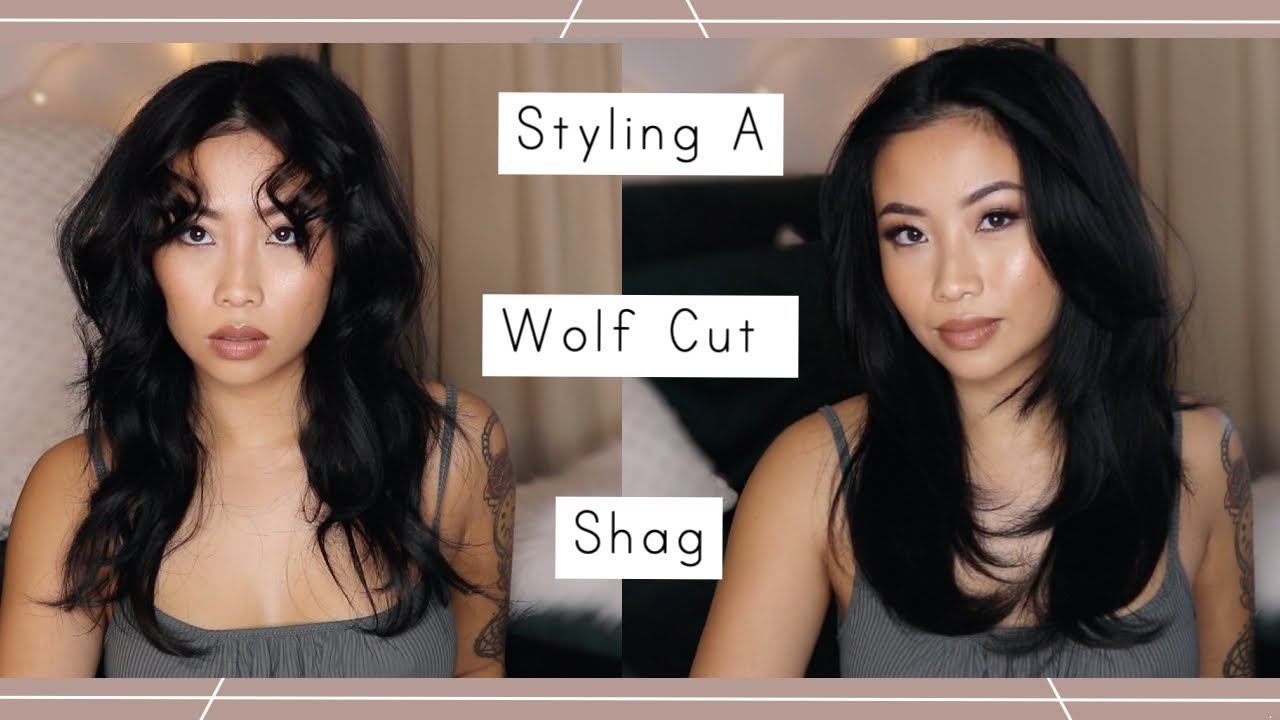 How I Style My Wolf Cut / Shag Haircut