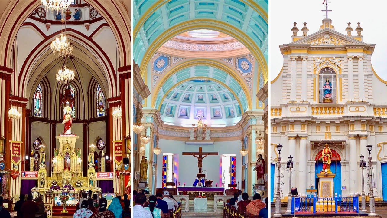 Beautiful churches in Pondicherry | Must visit churches Puducherry