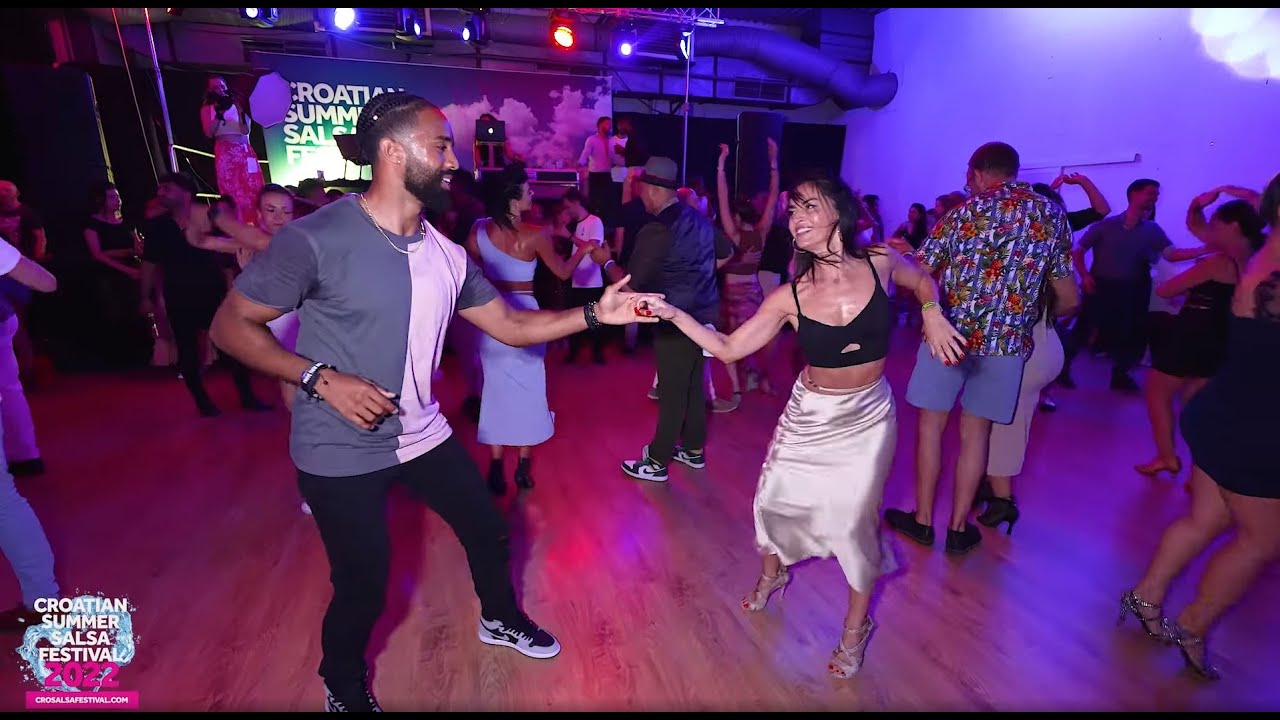 Raul Valenzuela & Ella Jauk - social dancing @ CSSF 2022, Rovinj